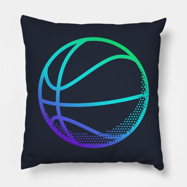 RGB basketball Pillow by PallKris