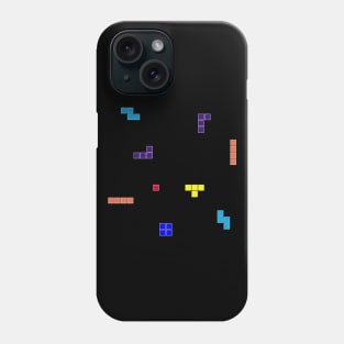 Tetris Scattered Phone Case
