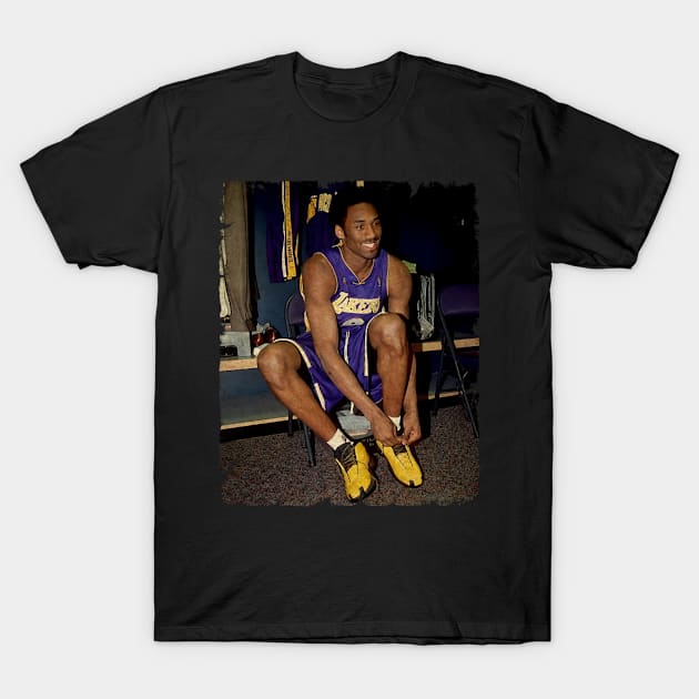 Bryant in Locker Room
