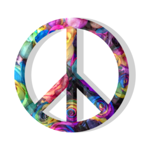 Flower peace sign Flower Peace Sign TShirt TeePublic