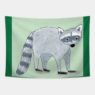 Roxy the Raccoon Tapestry