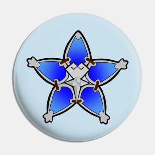 Aqua Wayfinder Pin