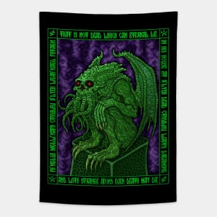 Cthulhu Icon - Azhmodai 2018 Tapestry