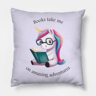 Unicorn Reader Pillow