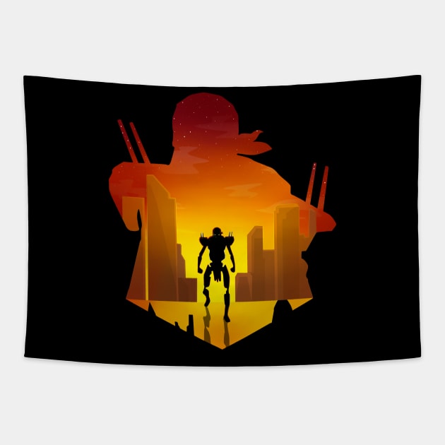 Apex Legends Revenant Tapestry by BizZo