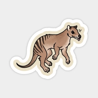 Cute Thylacine Magnet