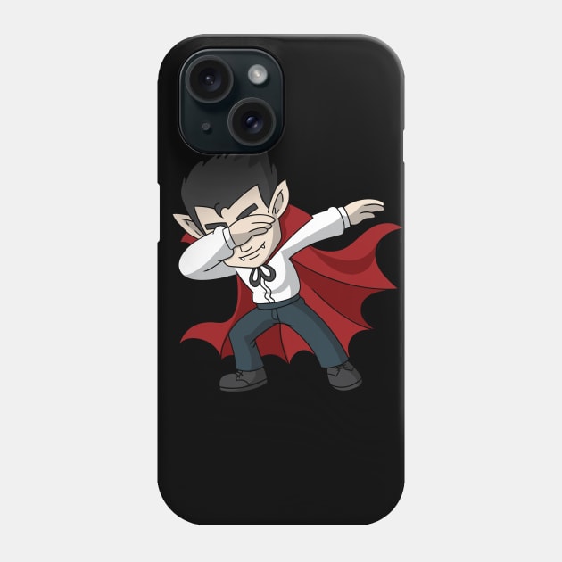 Halloween Dabbing Vampire Phone Case by E