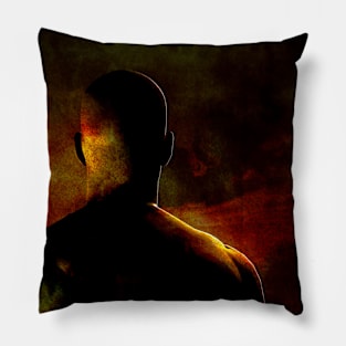 Man in Darkness Pillow