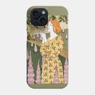 Laburnum and Foxglove Phone Case