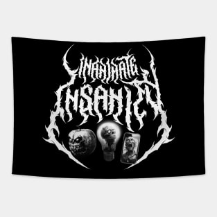 Inanimate Insanity death metal design Tapestry