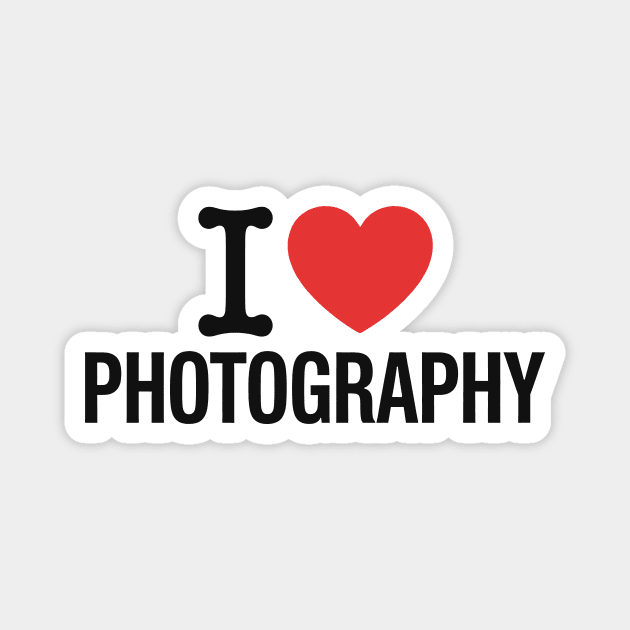 I love Photography Magnet by CreativeSage