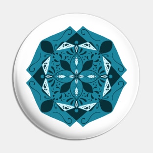 Mandala design Pin