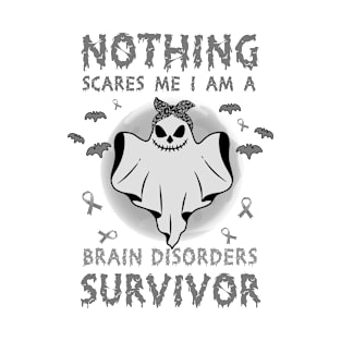 Brain disorders Awareness - boo ghost halloween T-Shirt