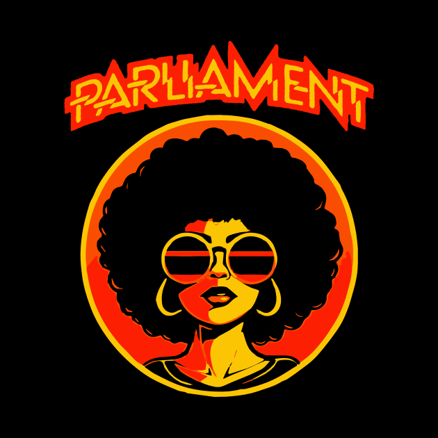 Retro 70's Parliament Funkadelic Funk Rock Music Satire by robotbasecamp