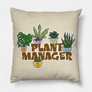 Plant Manager Pillow