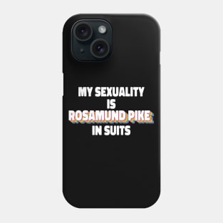 Rosamund Pike In Suits Phone Case