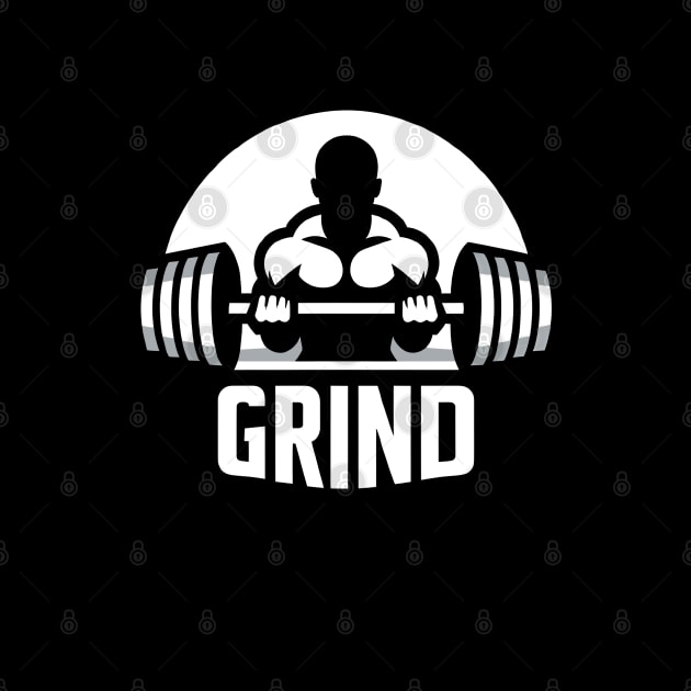 Gym Grind by ThesePrints