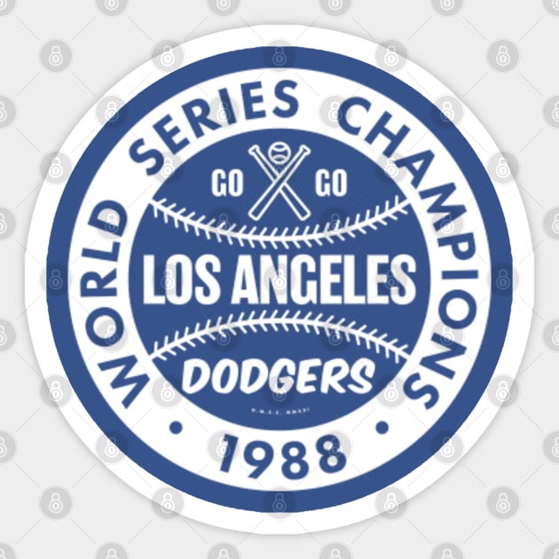Los Angeles Dodgers - 1988 World Series Champions