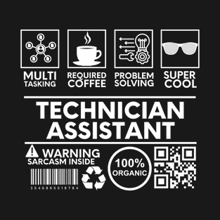 Technician assistant black T-Shirt