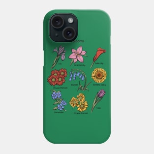 Blooms Botanical Vintage Floral Botanists Phone Case