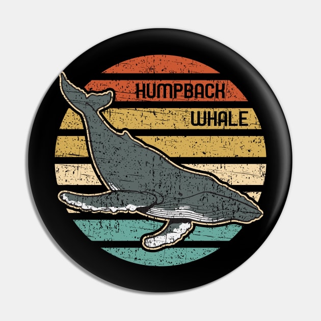 Humpback Whale Pin by RadStar