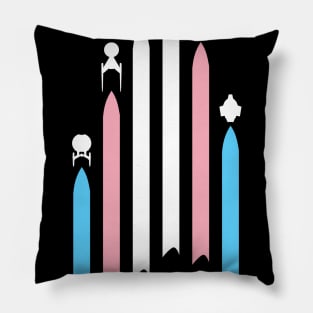 Star Trek Transgender Pride Pillow