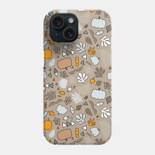 Autumn pumpkins Phone Case