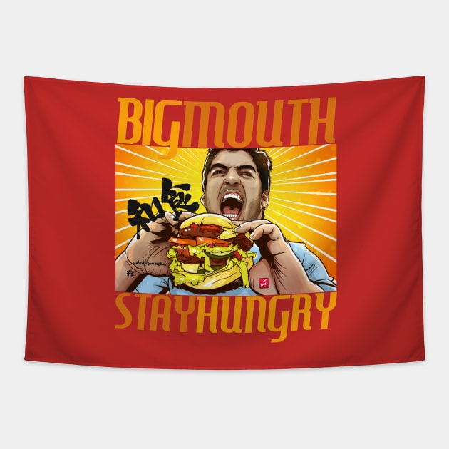 Bigmouth Tapestry by akyanyme