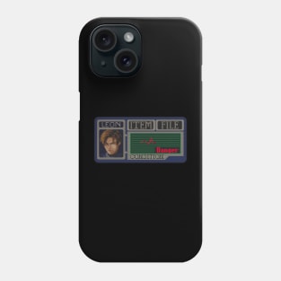 Leon Kennedy Pixel Art Phone Case