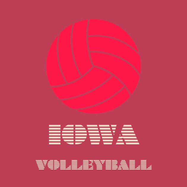 Iowa volleyball by Grigory