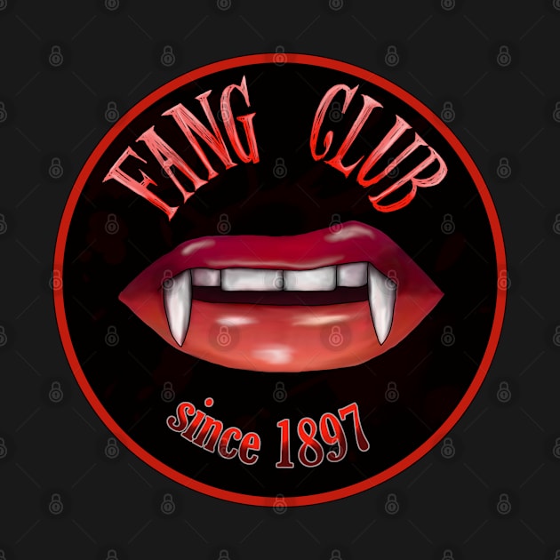 Fang Club Member by drawnexplore