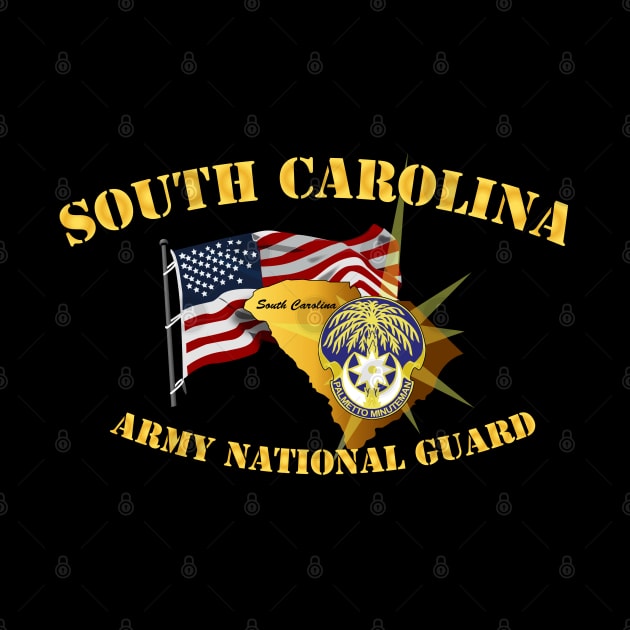 South Carolina - ARNG w Flag by twix123844