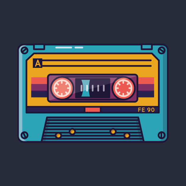 Cassette Music Tape by Phanatique