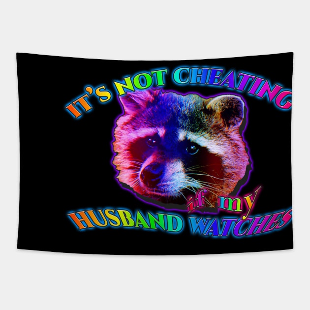 It's not cheating if my husband watches Tapestry by TasteefulShirts