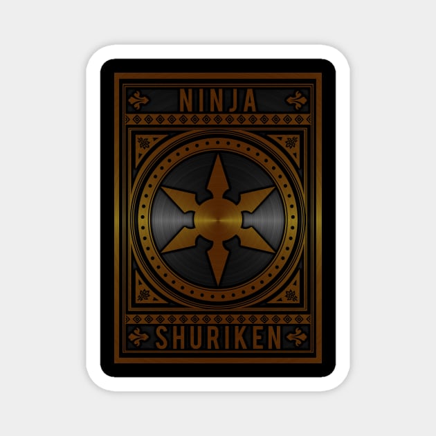 Ninja Shuriken Magnet by Durro