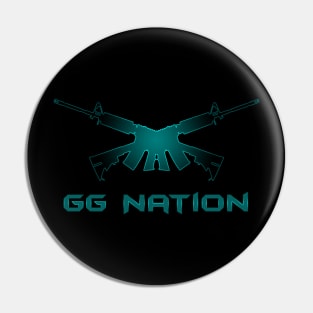 GG Nation Blue Pin