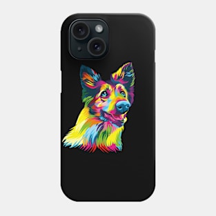 Dog colorful Phone Case