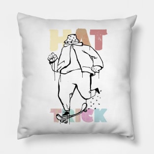 Hat Trick Skater Pillow