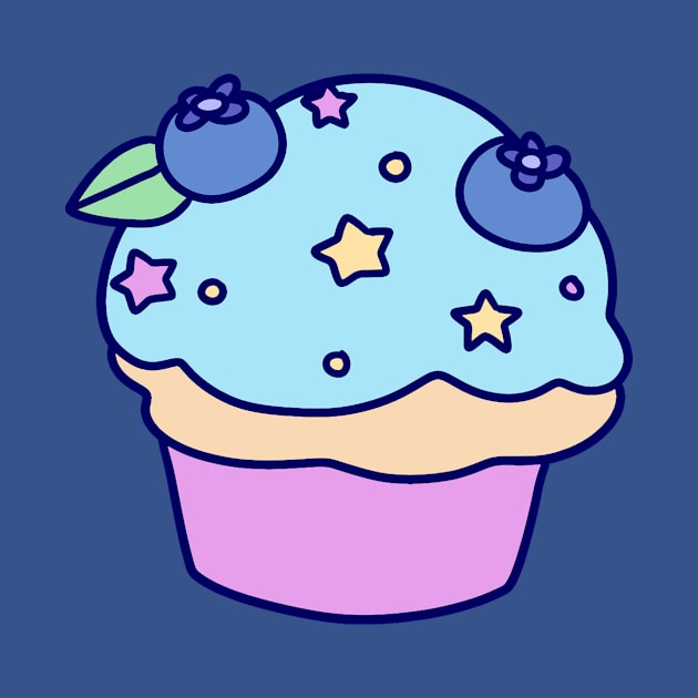 Blueberry Cupcake by saradaboru