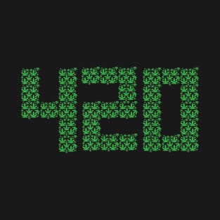 420 CBD Leaf Marijuana Cannabis WeedPot Stoner T-Shirt