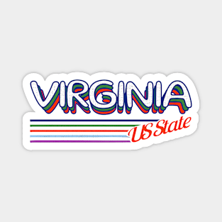 Virginia VA United States US STATE-4 Magnet