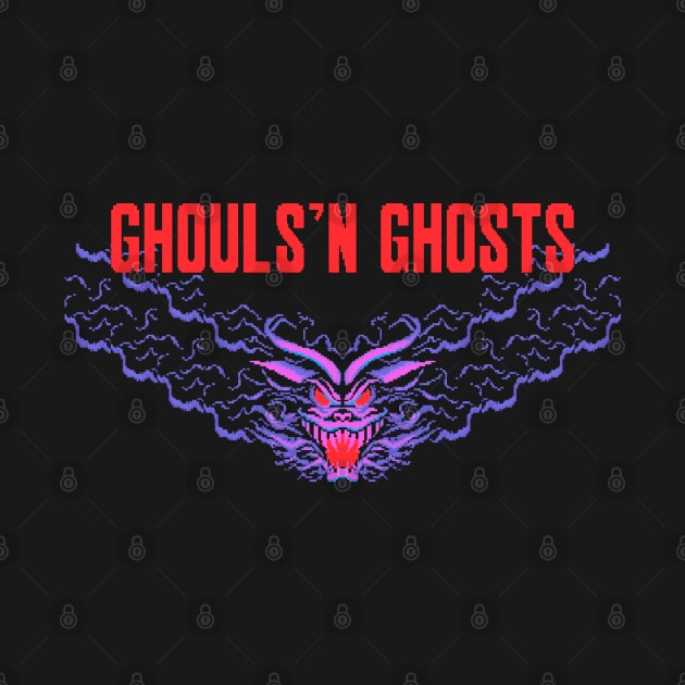 Mod.4 Arcade Ghouls 'n Ghosts Video Game by parashop