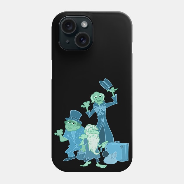 Hitchhiking Spirits Phone Case by toonbaboon