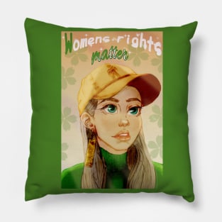 Womens rights matter Pillow