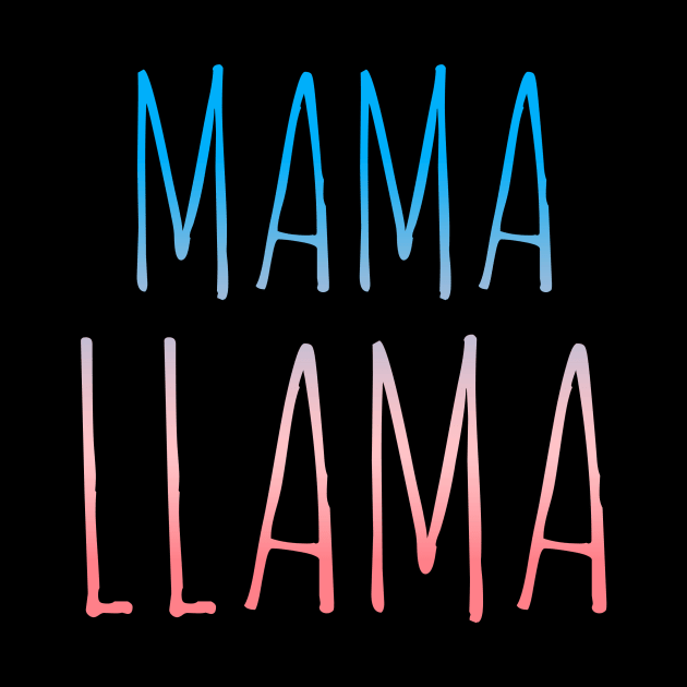 Mama Llama by GwennyDon'tCare