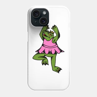 Ballerina Frog Phone Case