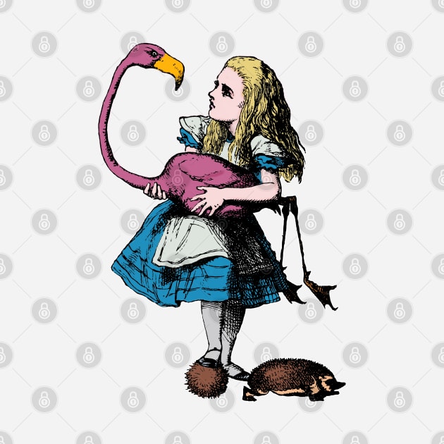 Alice Plays Croquet by MandyE