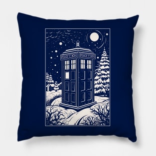 Wibbly Wobbly Winter Pillow