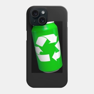 Recycling aluminium can Phone Case