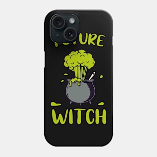 Green Witch Cauldron funny Wiccanism Phone Case